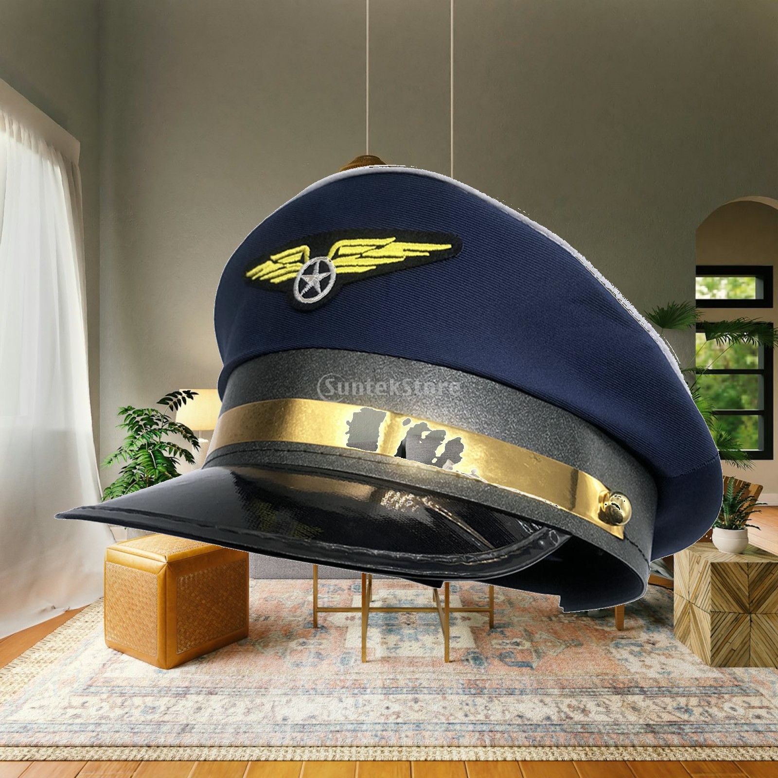 Travel Accessories Inc - Airline Big Cornice Hat for Adults