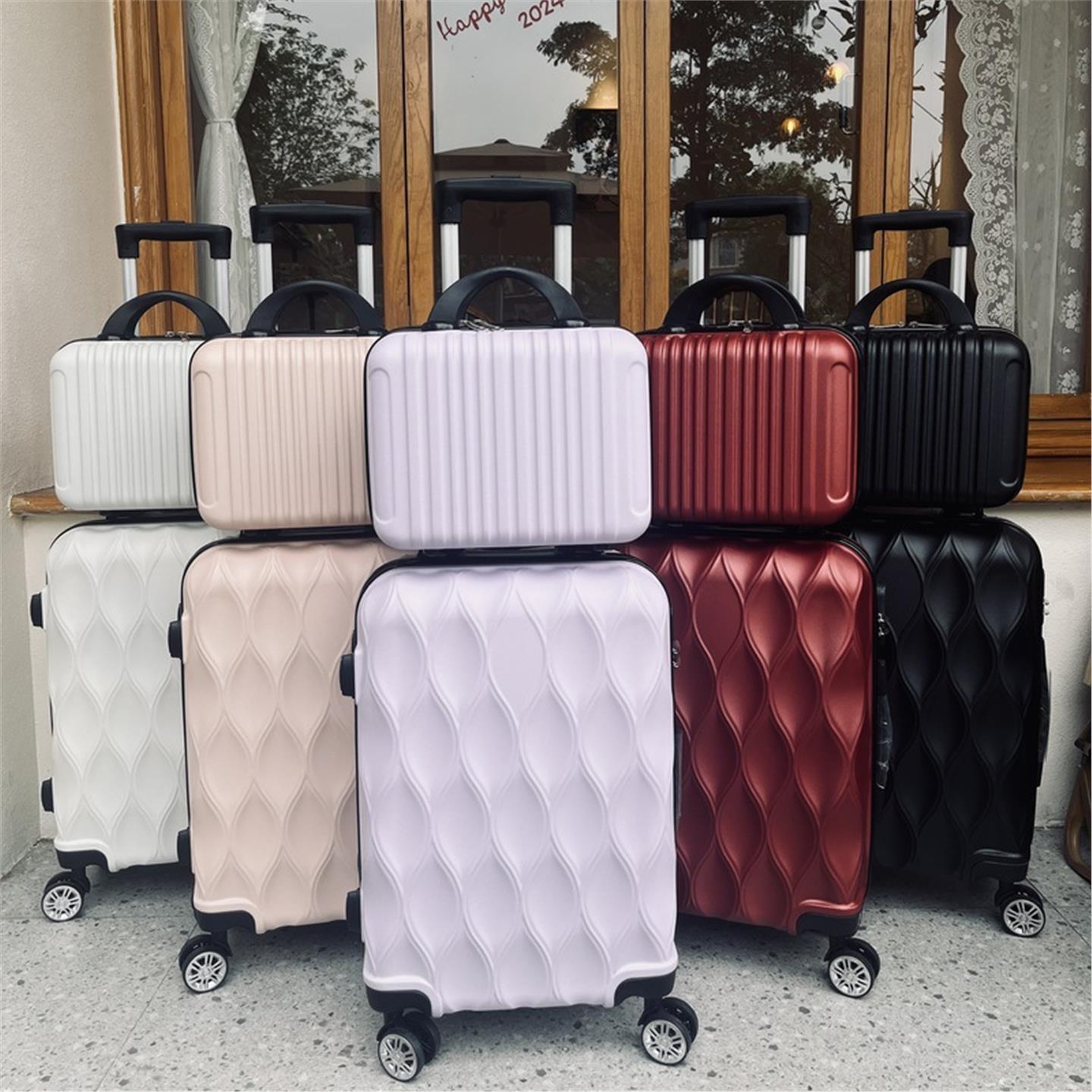 Four-Piece Set ABS Universal W - Luggage Wheel Replacement ulasan dan harga