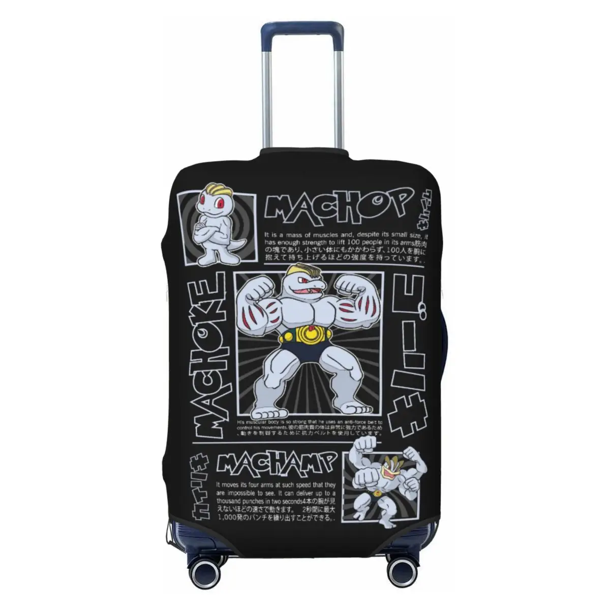 Elastic Luggage Cover P-Pikach - Travel Accessories For Road Trip ulasan dan harga