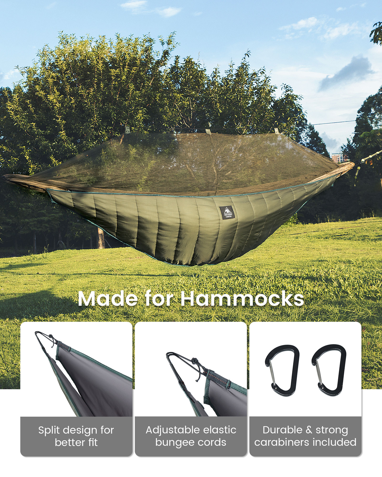 OneTigris Lightweight Hammock  - Travel Accessories Inc ulasan dan harga