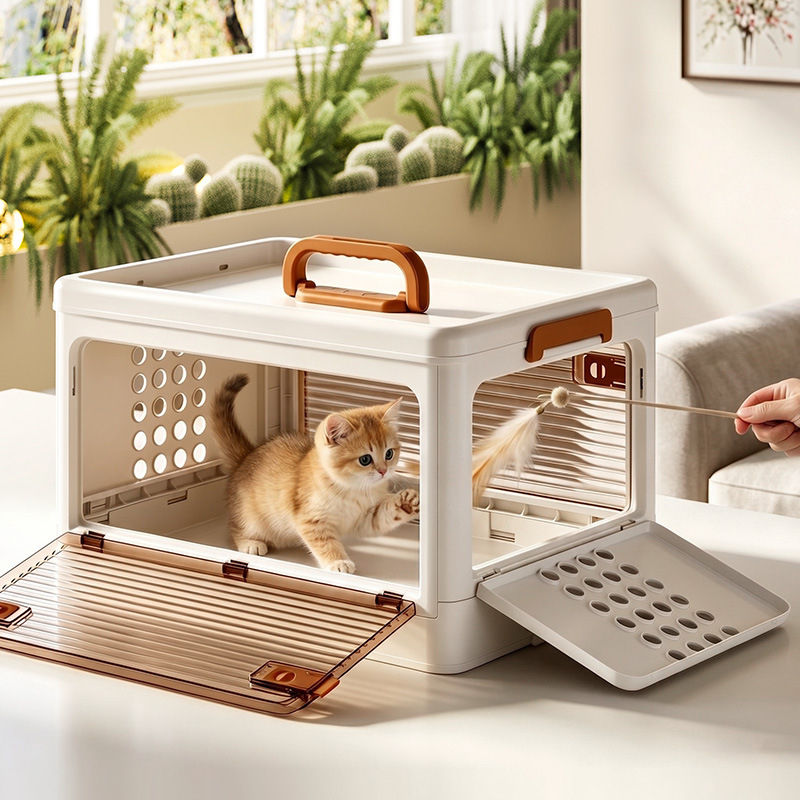 Cat Carrier Portable Foldable  - Travel Accessories For Road Trip ulasan dan harga