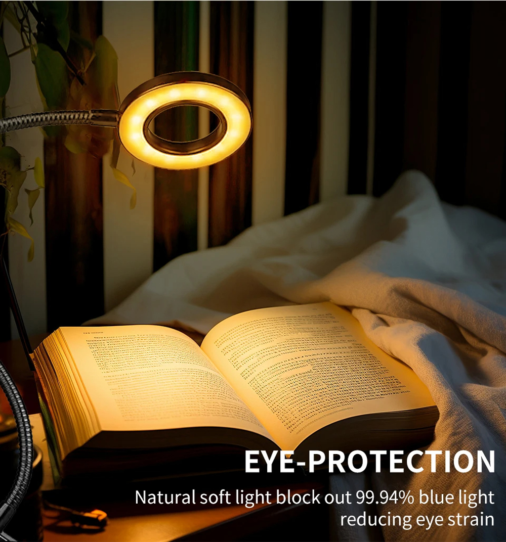 Clip on Light LED Reading Book - Book Light Flexible ulasan dan harga