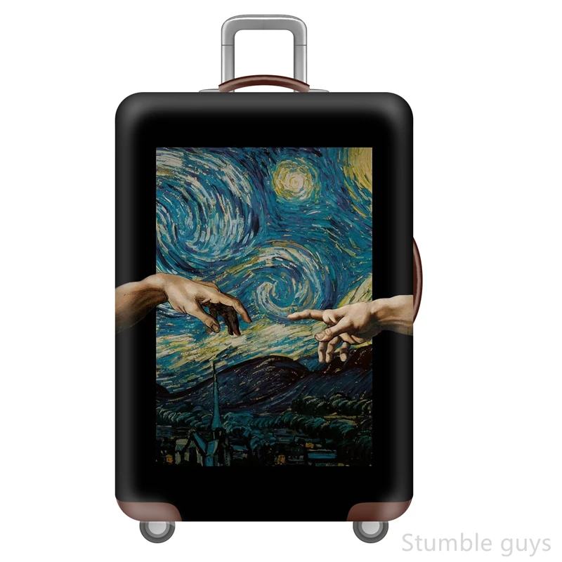 Premium Elastic Luggage Cover  - Travel Accessories For Road Trip ulasan dan harga