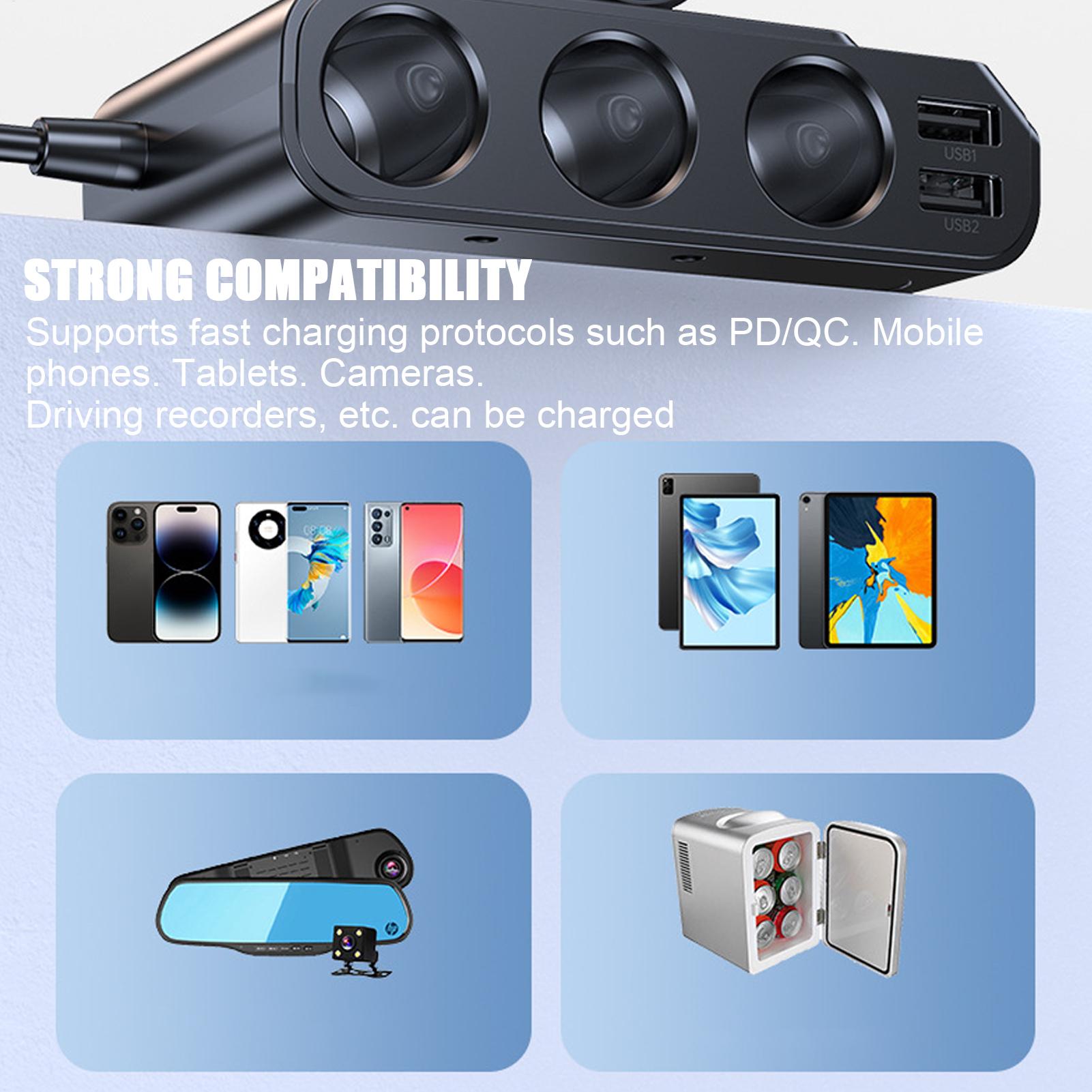 Car Charging Port Fast Chargin - Travel Accessories For Road Trip ulasan dan harga
