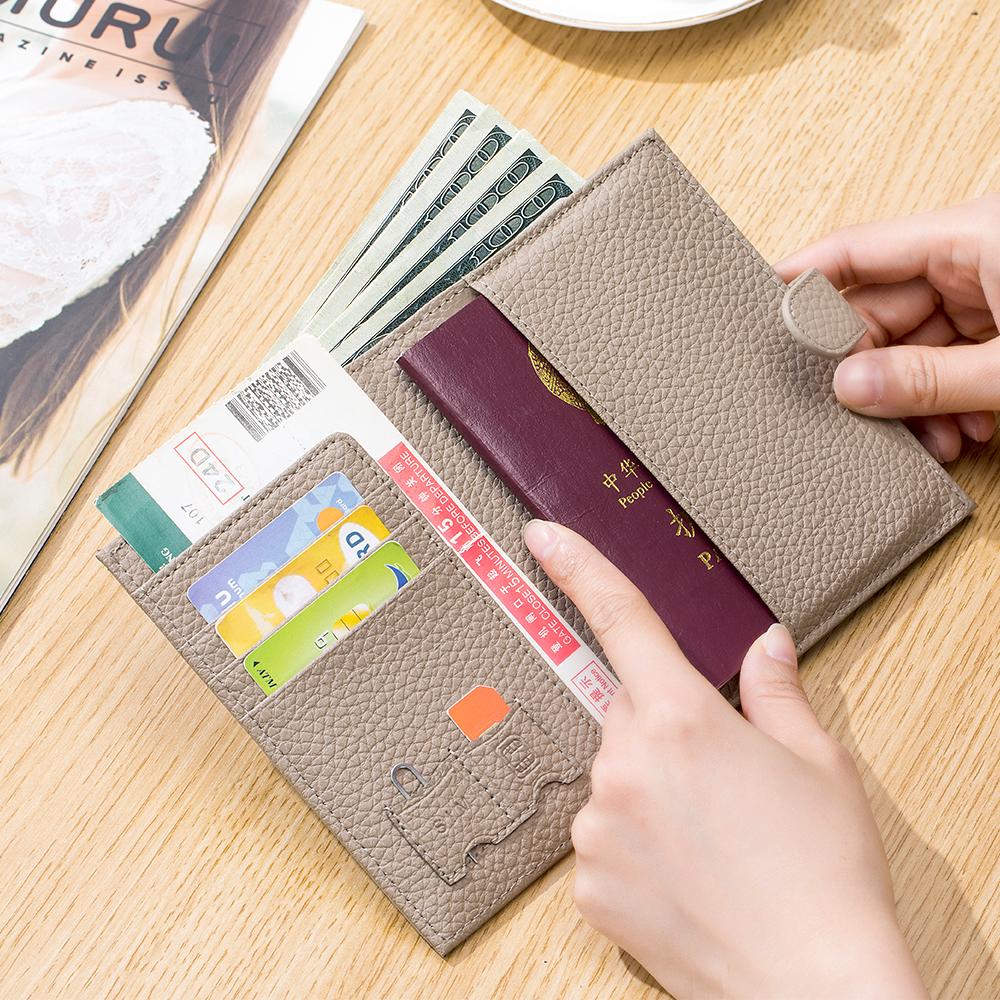 Genuine Cow Leather Passport H - Travel Accessories Bag For Men ulasan dan harga