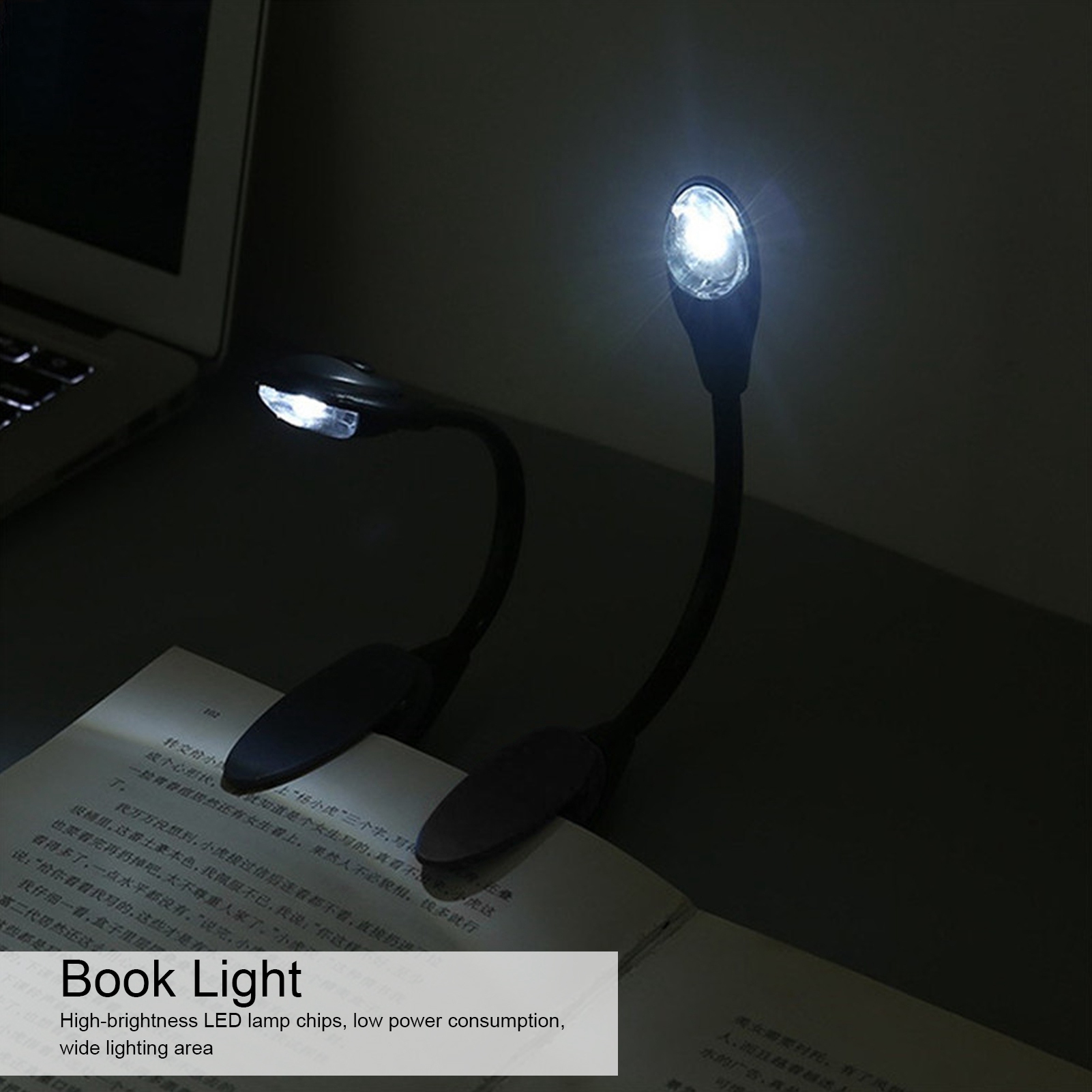 Mini LED Book Light Portable F - Book Light Flexible ulasan dan harga