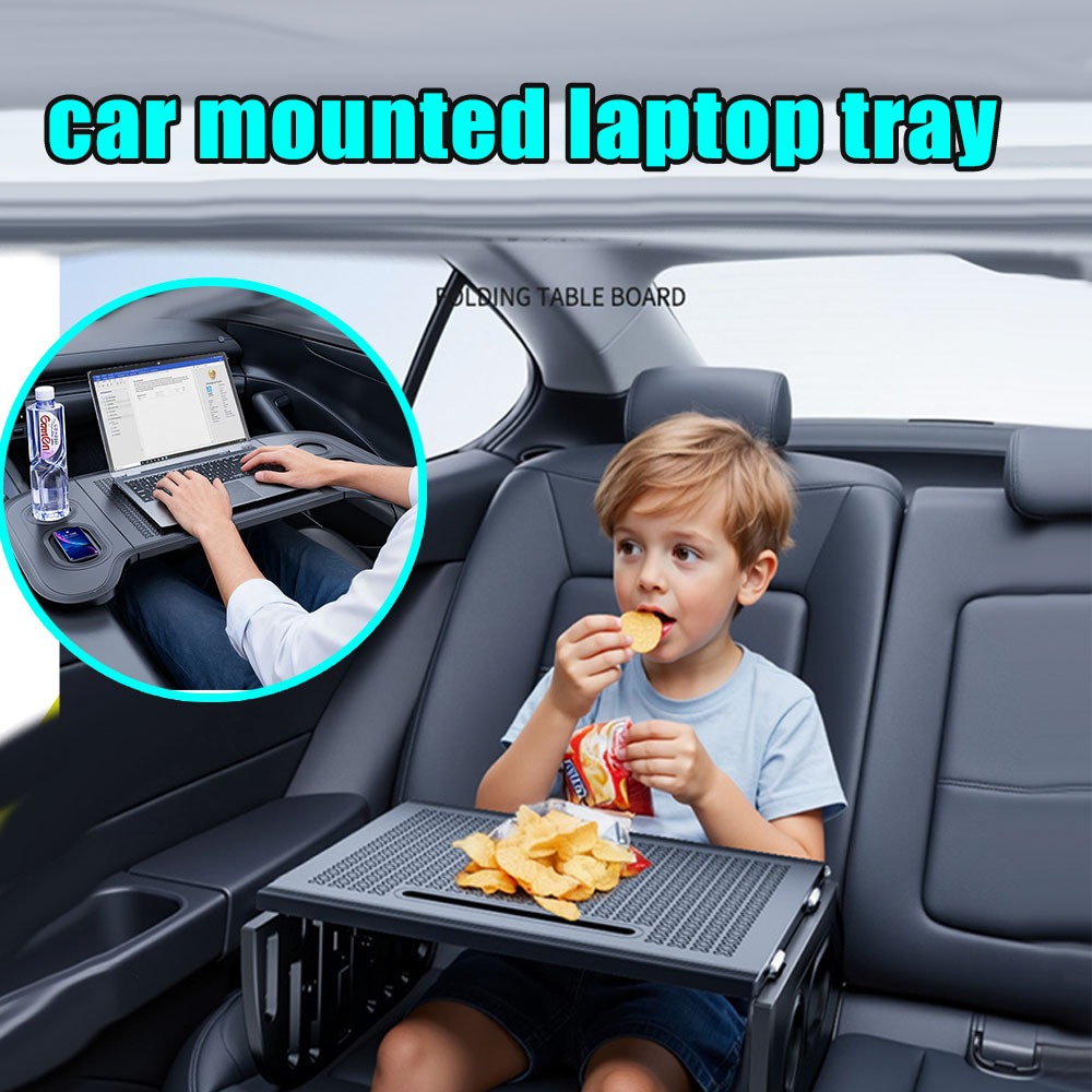 Car Laptop Tray Foldable Steer - Travel Accessories For Road Trip ulasan dan harga