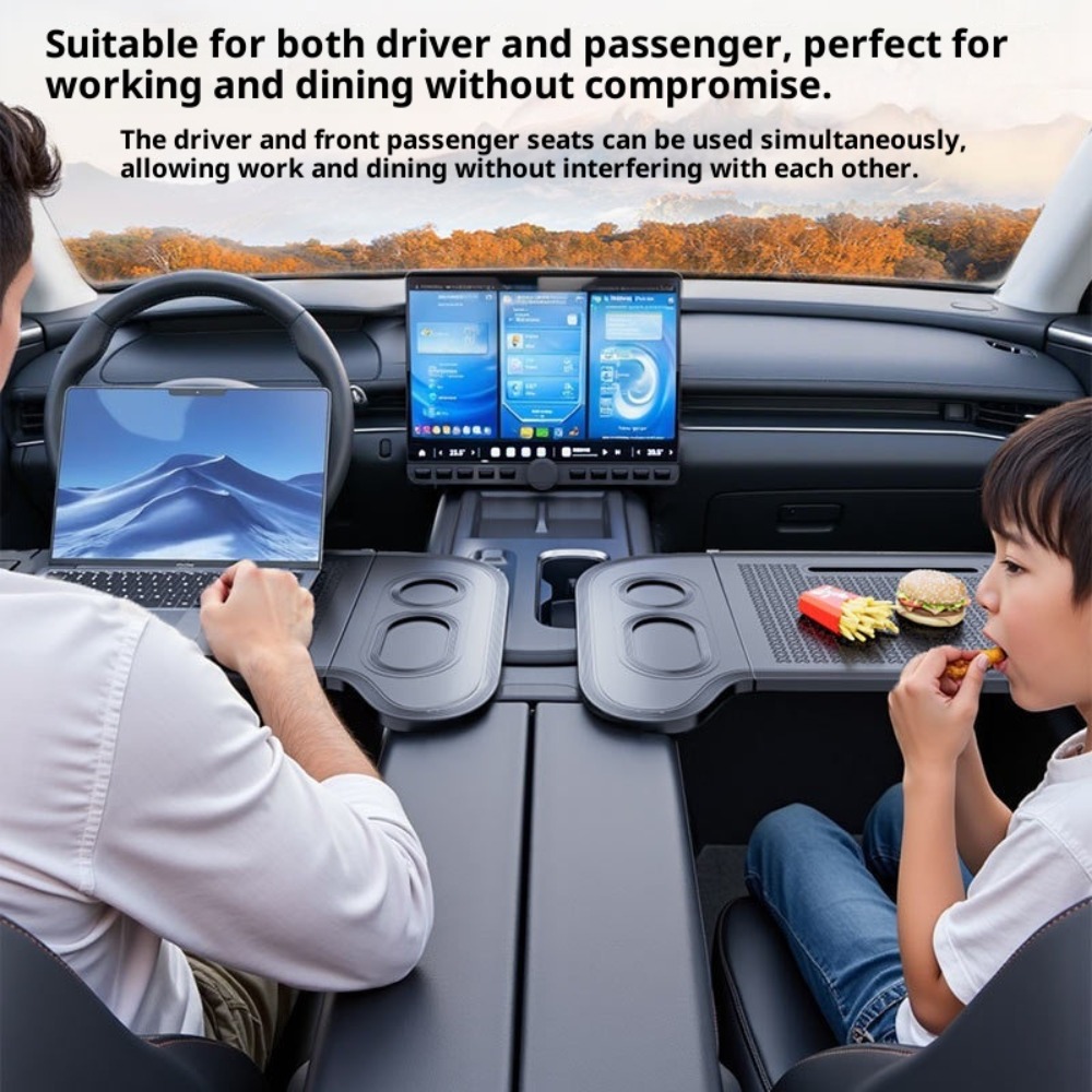 Car Laptop Tray Foldable Steer - Travel Accessories For Road Trip ulasan dan harga