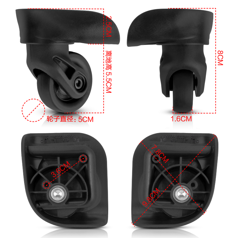 American Tourister 85A wheels  - Luggage Wheel Replacement ulasan dan harga