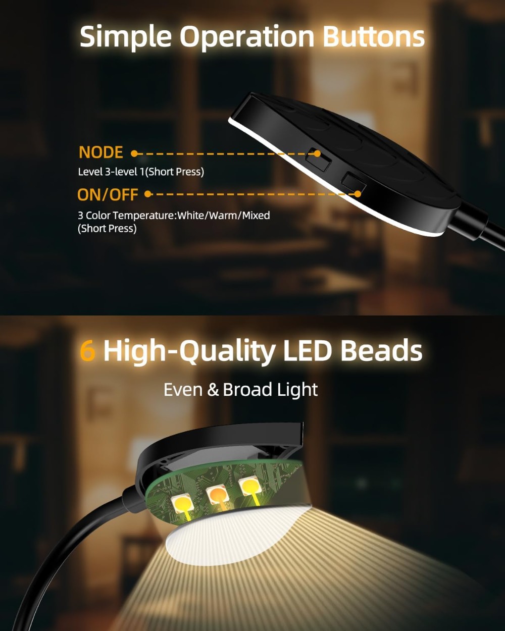 Rechargeable Book Light for Re - Book Light Flexible ulasan dan harga