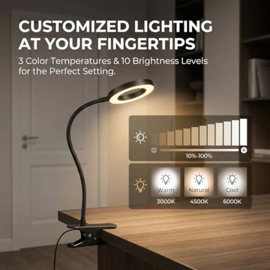 Clip on Light, LED Book Light  - Book Light Flexible ulasan dan harga