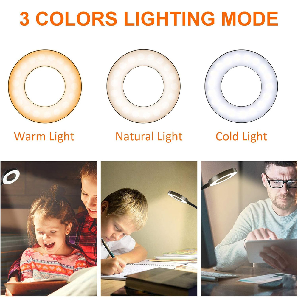 360° Flexible 48 LEDs Desk Lam - Book Light Flexible ulasan dan harga