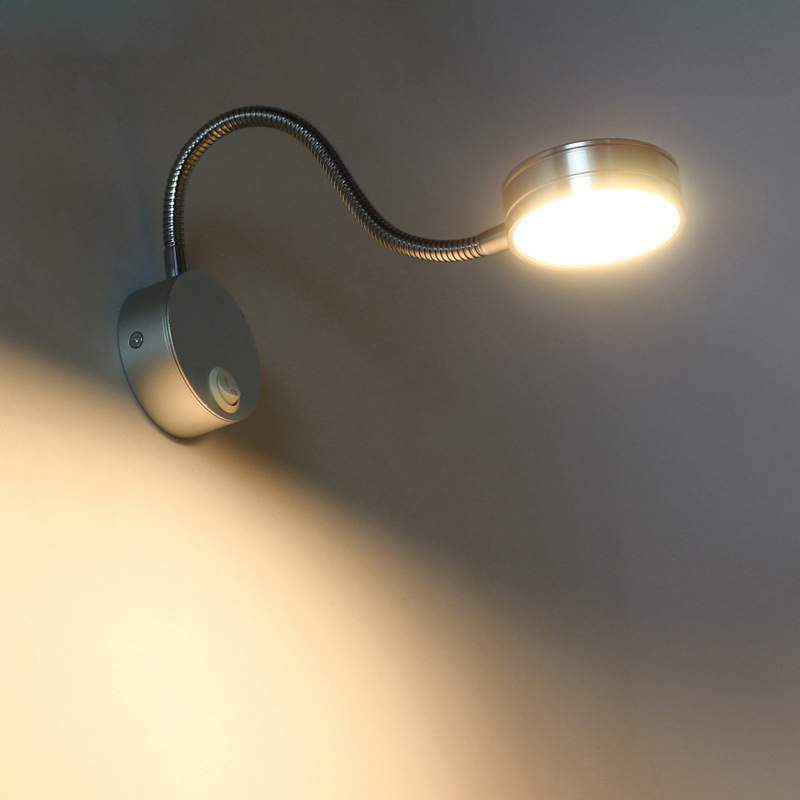 Gooseneck Reading Wall Lamp LE - Book Light Flexible ulasan dan harga