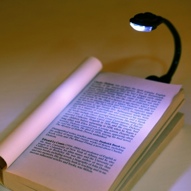 Mini Flexible Clip-on Bright B - Book Light Flexible ulasan dan harga