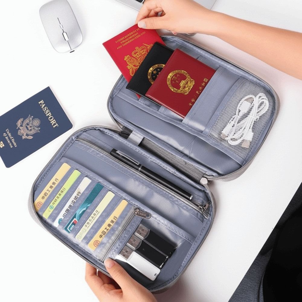 Creative Solid Color Passport  - Travel Accessories Bag For Men ulasan dan harga