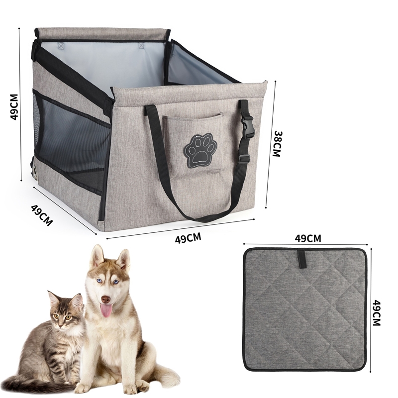 Pet Car Carrier Foldable Mesh  - Travel Accessories For Road Trip ulasan dan harga