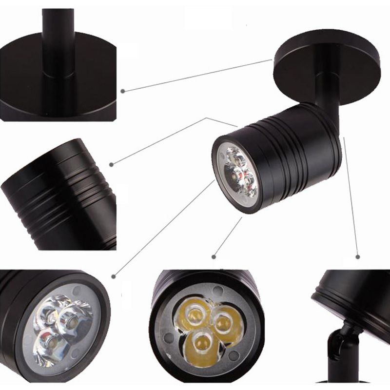 1W 3W 5W LED Wall Lamp Flexibl - Book Light Flexible ulasan dan harga