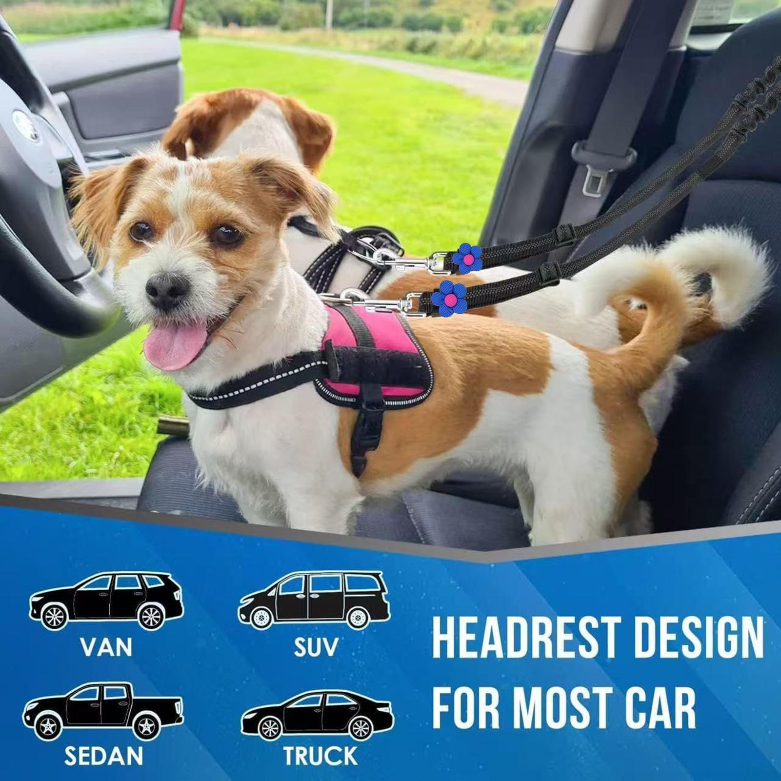 Pet Seat Belt For Dogs Animals - Travel Accessories For Road Trip ulasan dan harga