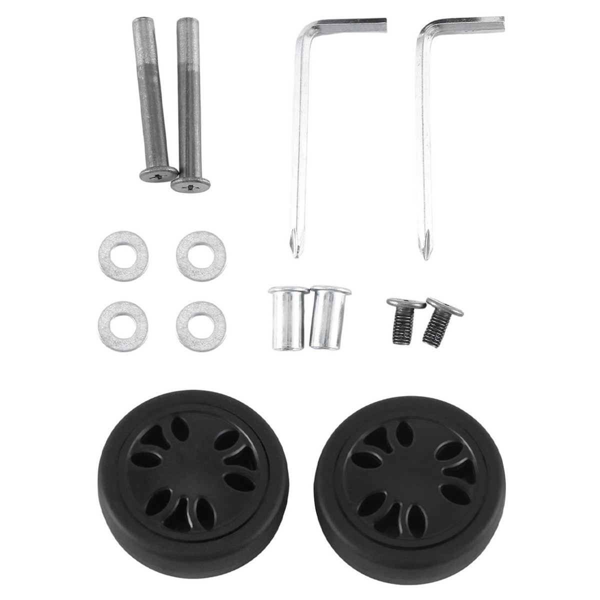 ABQR 50X15mm Luggage Wheels Re - Luggage Wheel Replacement ulasan dan harga